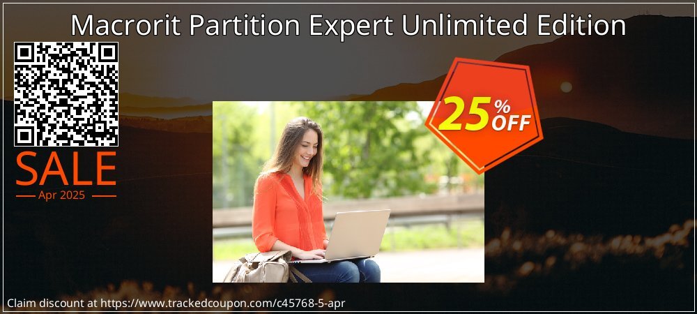 Macrorit Partition Expert Unlimited Edition coupon on World Backup Day sales