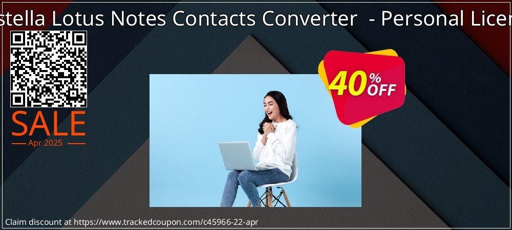 Enstella Lotus Notes Contacts Converter  - Personal License coupon on Working Day deals