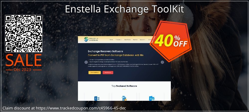 Enstella Exchange ToolKit coupon on World Backup Day offering discount