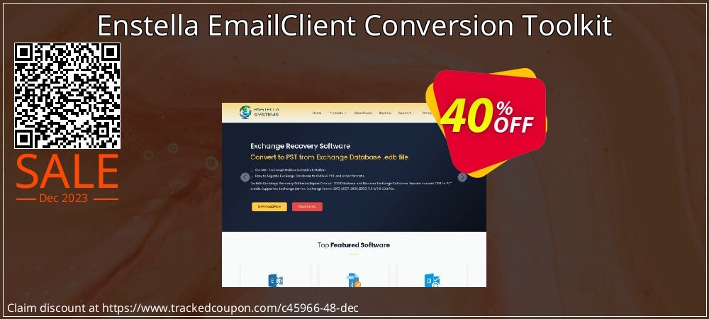 Enstella EmailClient Conversion Toolkit coupon on Easter Day promotions