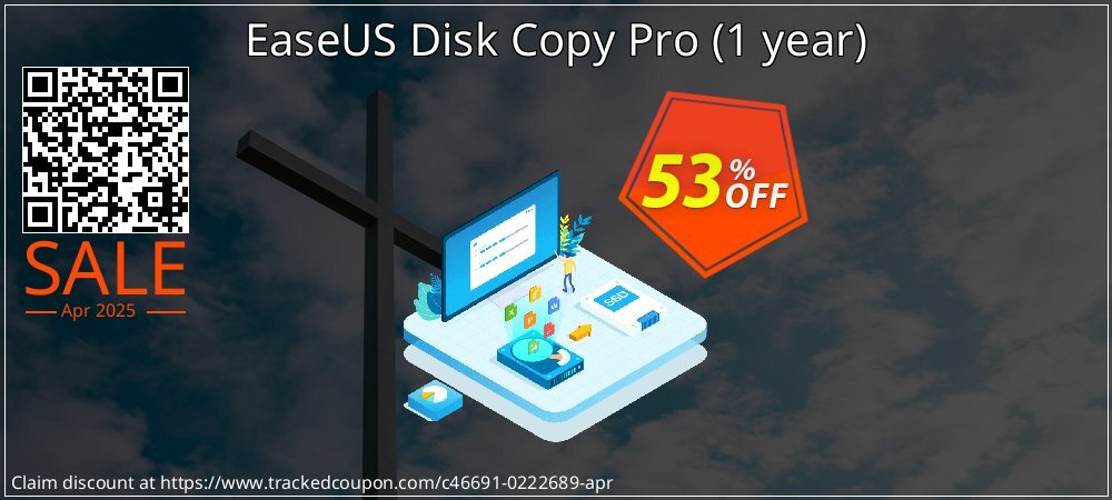 EaseUS Disk Copy Pro - 1 year  coupon on National Smile Day offering discount