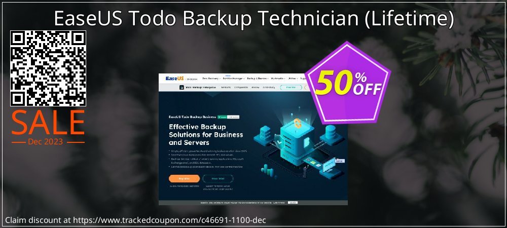 EaseUS Todo Backup Technician - Lifetime  coupon on National Walking Day discount