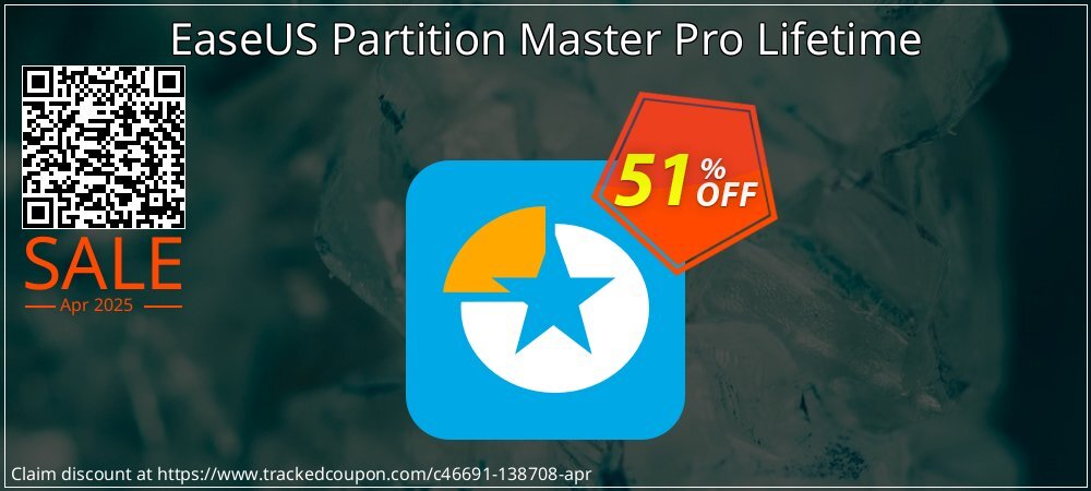 EaseUS Partition Master Pro Lifetime coupon on Easter Day deals