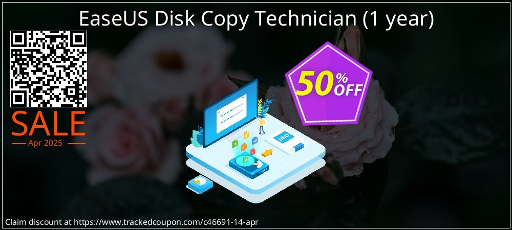 EaseUS Disk Copy Technician - 1 year  coupon on World Password Day discounts