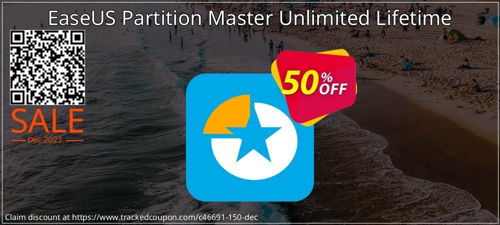 EaseUS Partition Master Unlimited Lifetime coupon on Christmas super sale