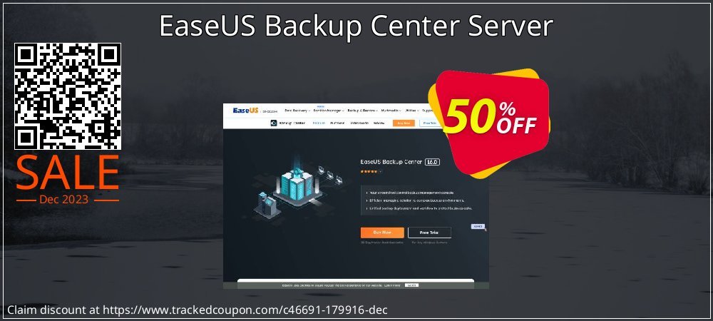 EaseUS Backup Center Server coupon on World Party Day discounts