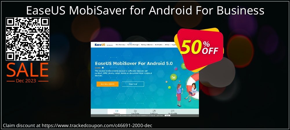 EaseUS MobiSaver for Android For Business coupon on Mother Day offering discount