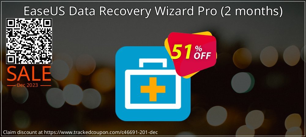 EaseUS Data Recovery Wizard Pro - 2 months  coupon on World Whisky Day offering sales