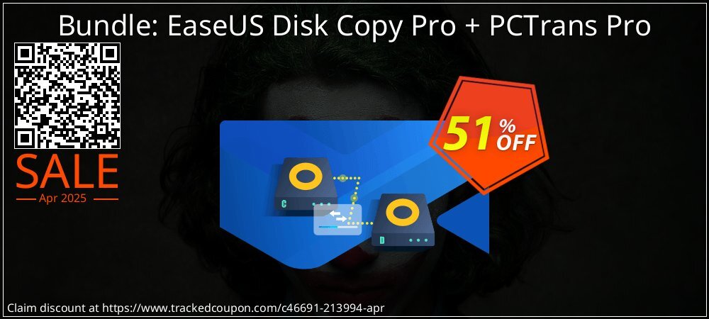 Bundle: EaseUS Disk Copy Pro + PCTrans Pro coupon on World Password Day discount