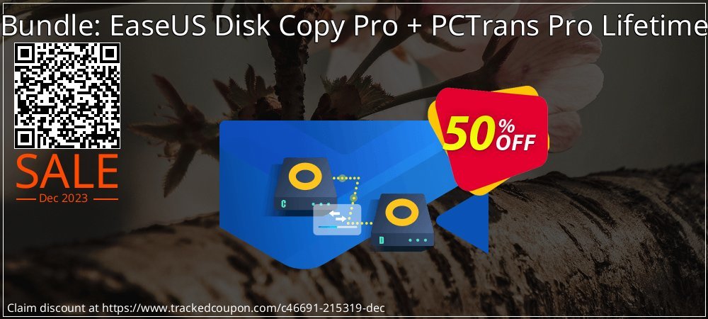 Bundle: EaseUS Disk Copy Pro + PCTrans Pro Lifetime coupon on Tell a Lie Day offering discount