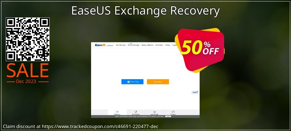 EaseUS Exchange Recovery coupon on April Fools' Day offering sales