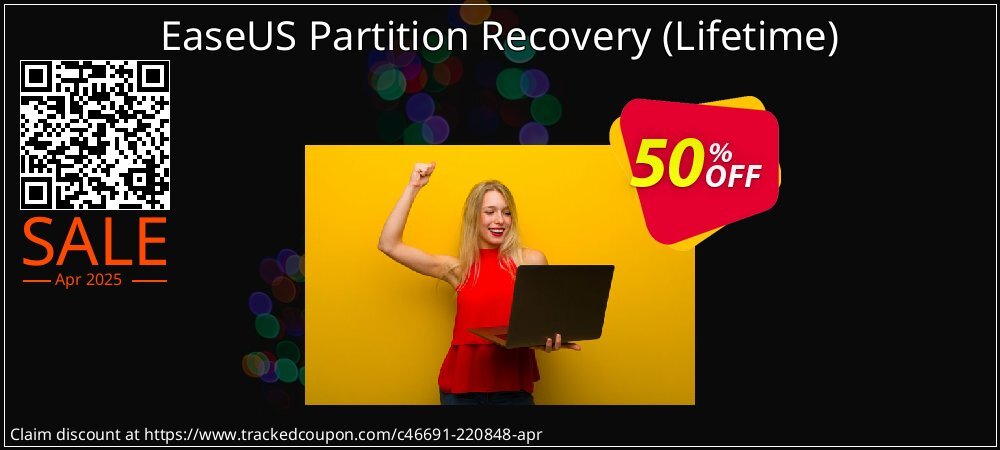 EaseUS Partition Recovery - Lifetime  coupon on National Pizza Party Day promotions