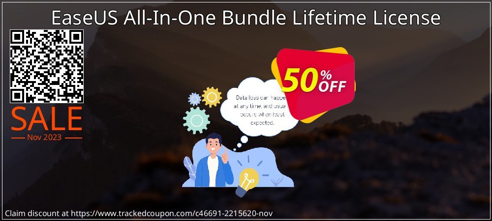 EaseUS All-In-One Bundle Lifetime License coupon on National Champagne Day sales