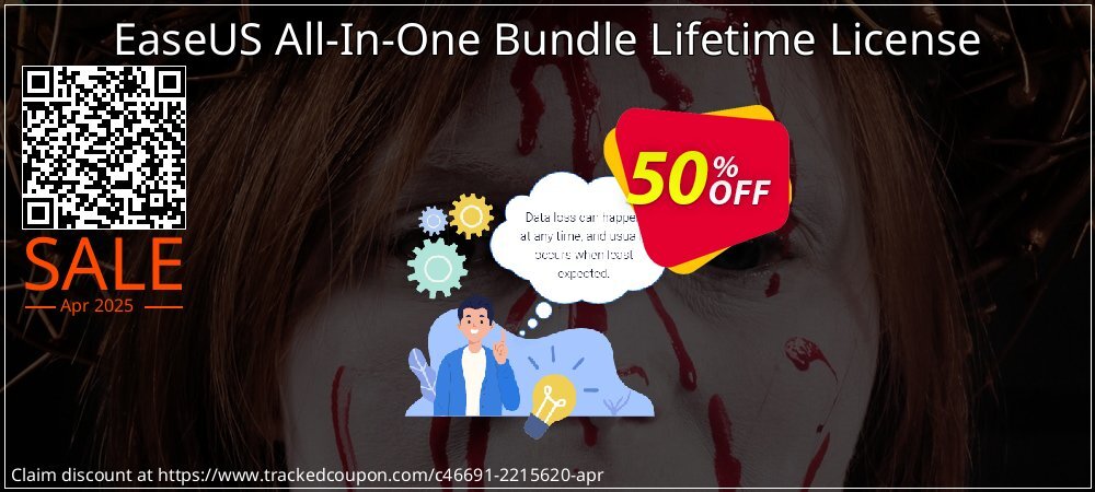 EaseUS All-In-One Bundle Lifetime License coupon on National Walking Day deals