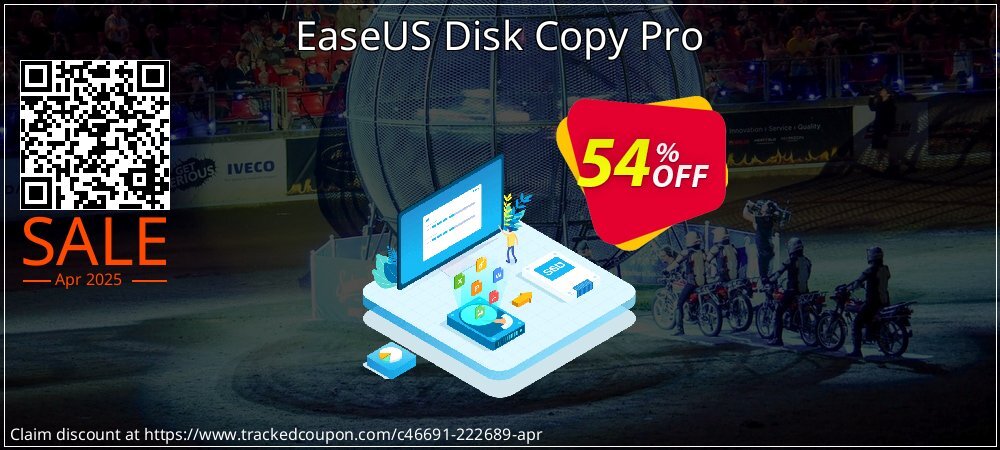 EaseUS Disk Copy Pro coupon on National Smile Day offering discount