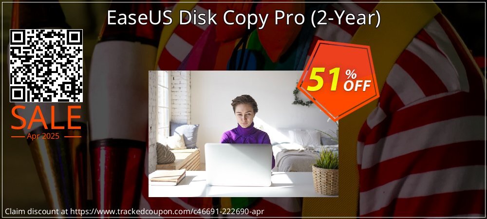 EaseUS Disk Copy Pro - 2-Year  coupon on Mother Day offering sales