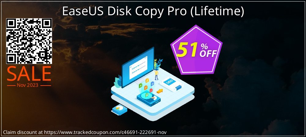 EaseUS Disk Copy Pro - Lifetime  coupon on National Family Day deals