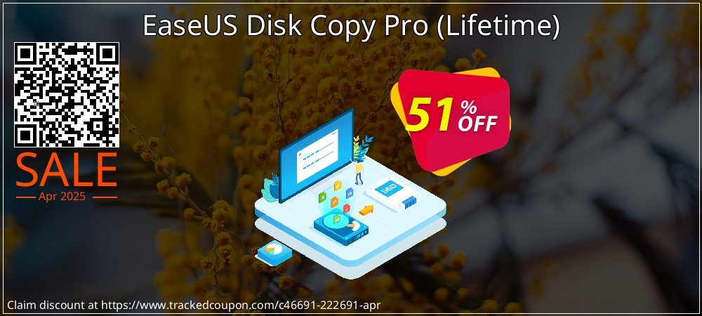 EaseUS Disk Copy Pro - Lifetime  coupon on World Party Day offering sales