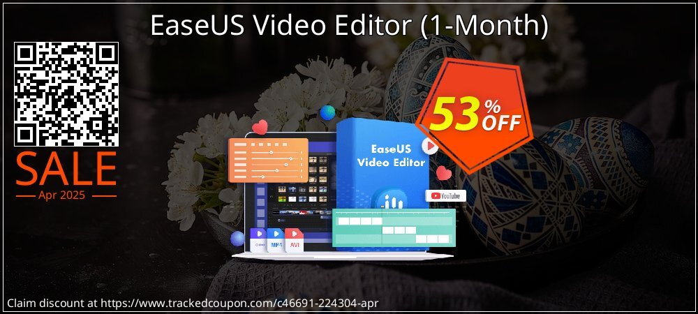 EaseUS Video Editor - 1-Month  coupon on Tell a Lie Day discounts