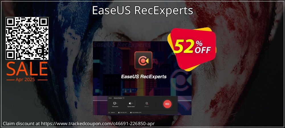 EaseUS RecExperts coupon on National Walking Day super sale