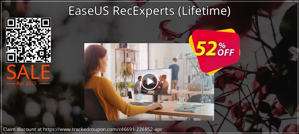 EaseUS RecExperts - Lifetime  coupon on April Fools' Day promotions