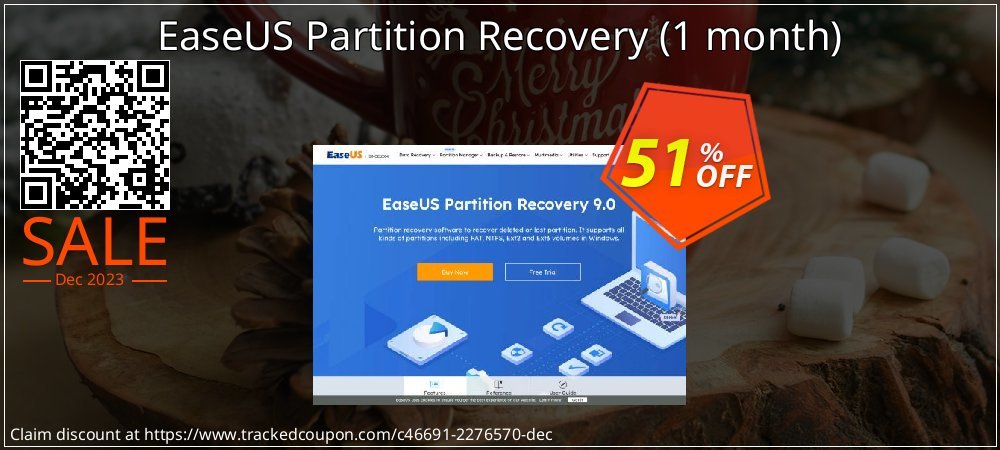 EaseUS Partition Recovery - 1 month  coupon on National Walking Day discount