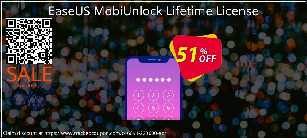 EaseUS MobiUnlock Lifetime License coupon on Mother Day offer