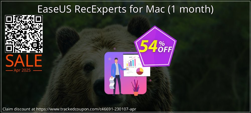 EaseUS RecExperts for Mac - 1 month  coupon on Working Day super sale