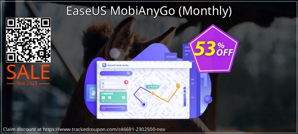 EaseUS MobiAnyGo - Monthly  coupon on National No Smoking Day discount