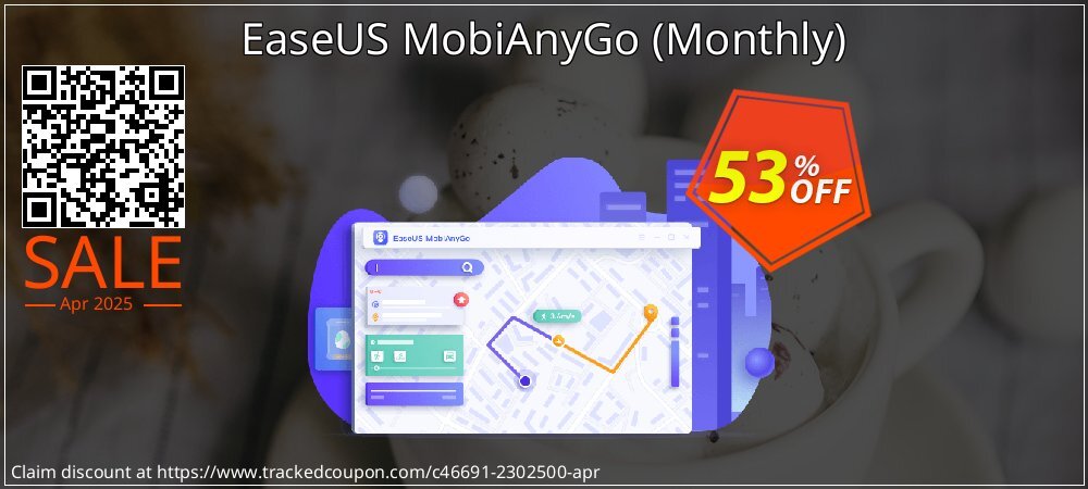 EaseUS MobiAnyGo - Monthly  coupon on Mother Day offering sales