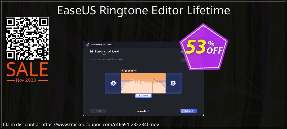 EaseUS Ringtone Editor Lifetime coupon on Mother's Day sales