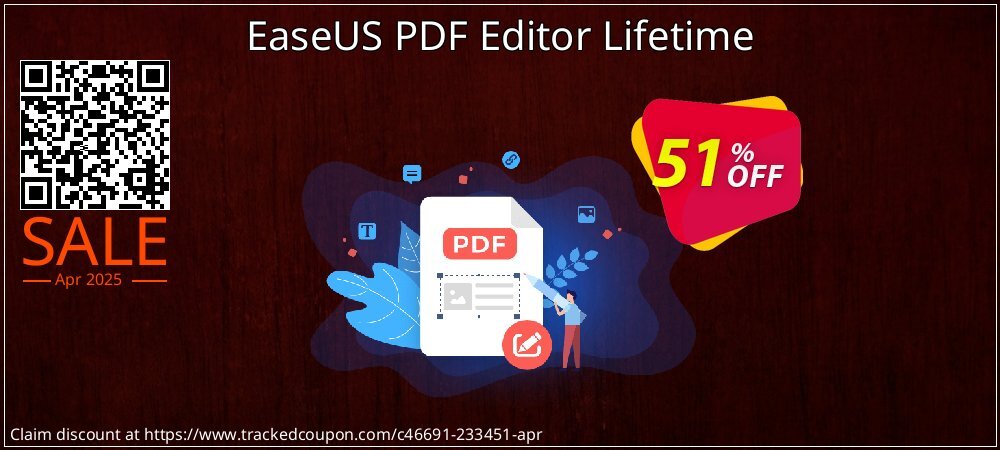 EaseUS PDF Editor Lifetime coupon on World Whisky Day offer