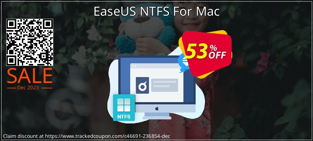 EaseUS NTFS For Mac coupon on World Hello Day sales