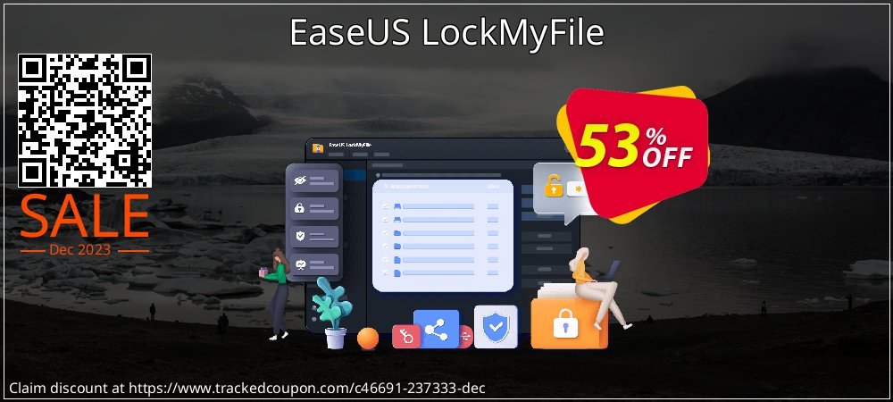EaseUS LockMyFile coupon on National Pizza Party Day offering sales