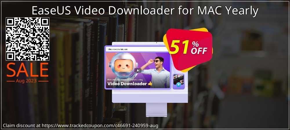EaseUS Video Downloader for MAC Yearly coupon on Christmas offer