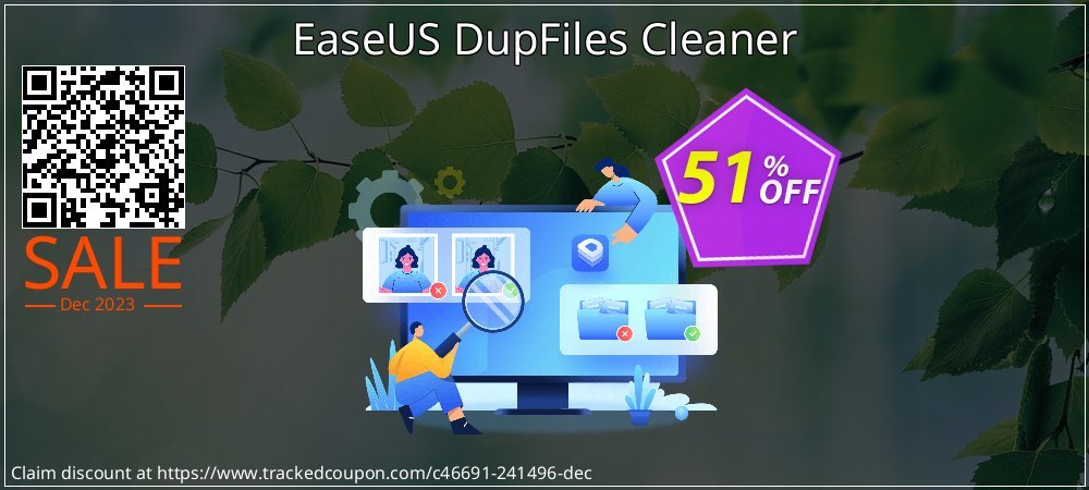 EaseUS DupFiles Cleaner coupon on Christmas Eve promotions