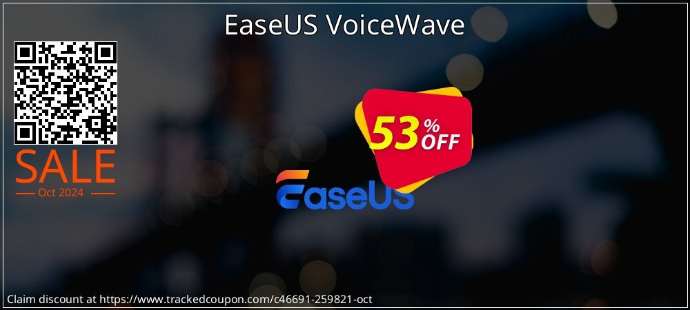 EaseUS VoiceWave coupon on World Party Day deals