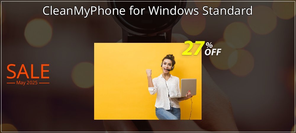 CleanMyPhone for Windows Standard coupon on National Walking Day sales