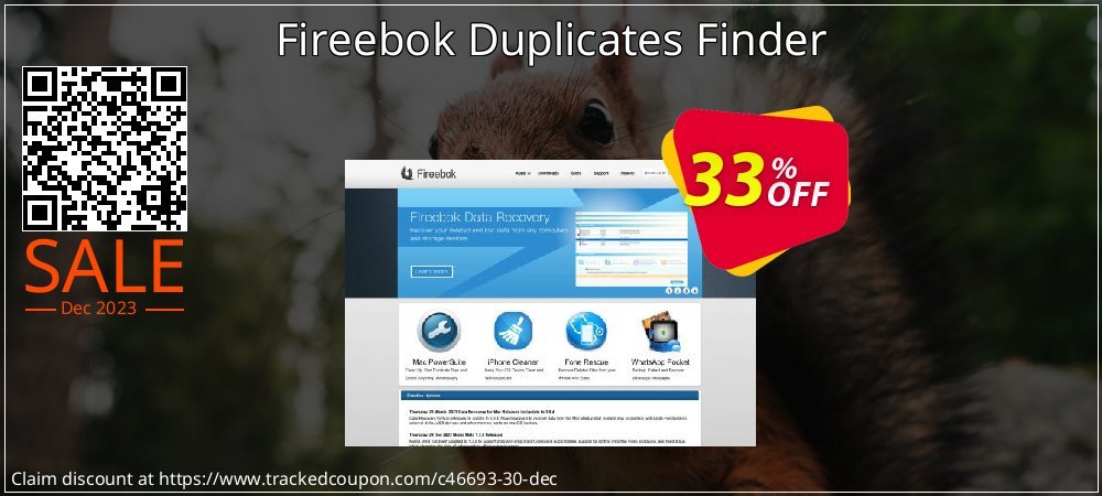 Fireebok Duplicates Finder coupon on World Backup Day offering sales