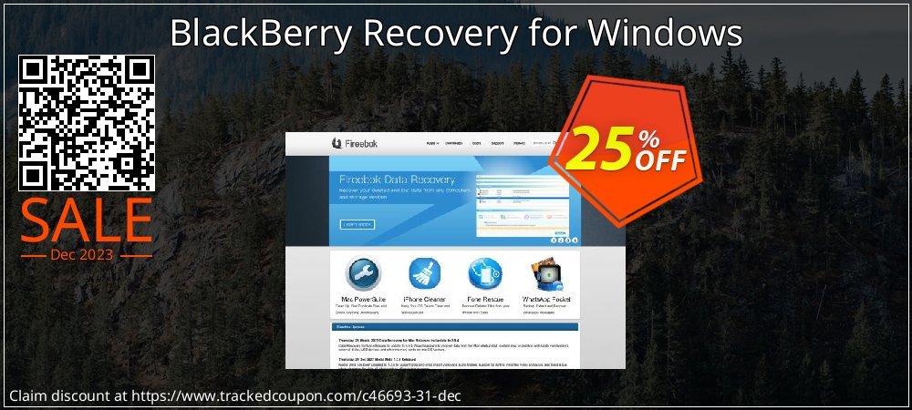 BlackBerry Recovery for Windows coupon on World Party Day discounts