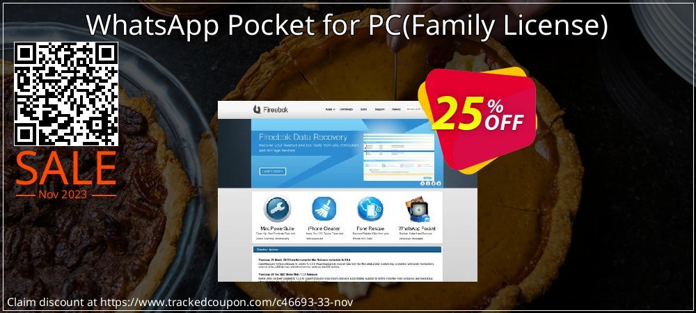 WhatsApp Pocket for PC - Family License  coupon on Easter Day sales