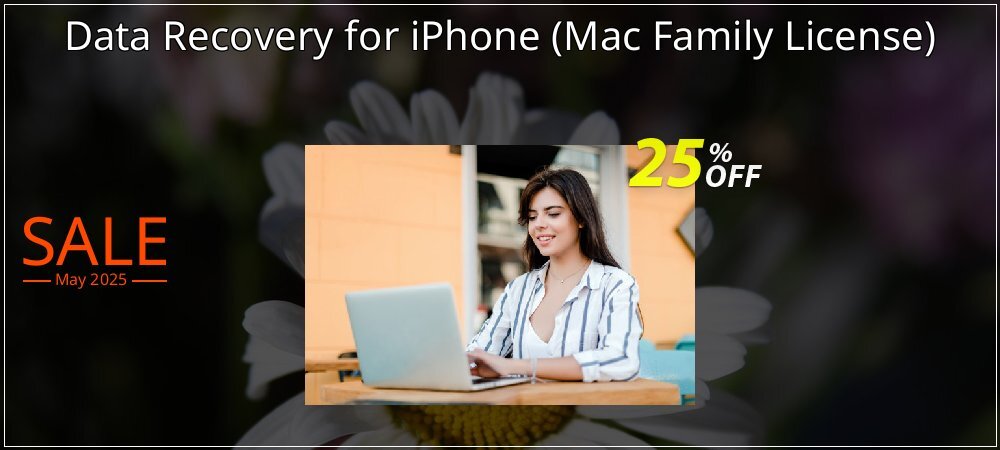 Data Recovery for iPhone - Mac Family License  coupon on World Password Day offer