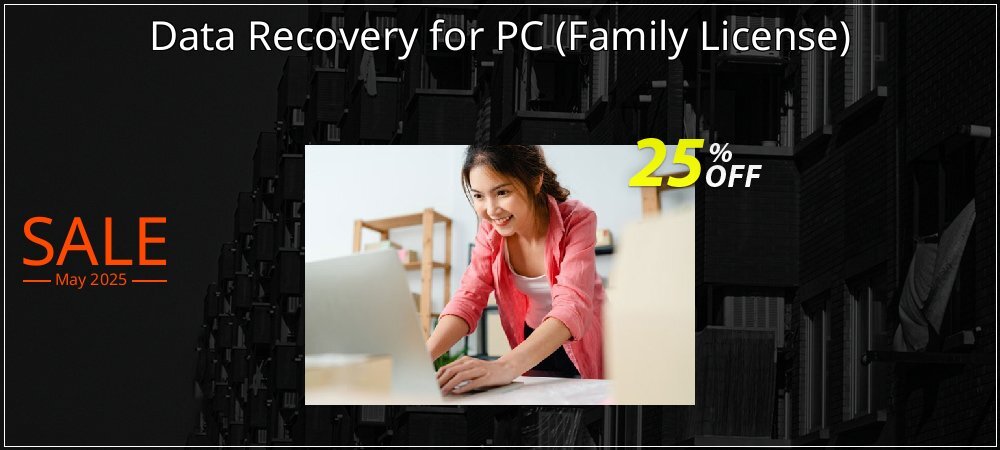 Data Recovery for PC - Family License  coupon on World Party Day promotions