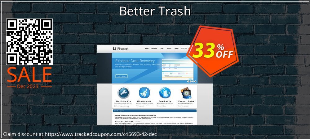 Better Trash coupon on Working Day deals