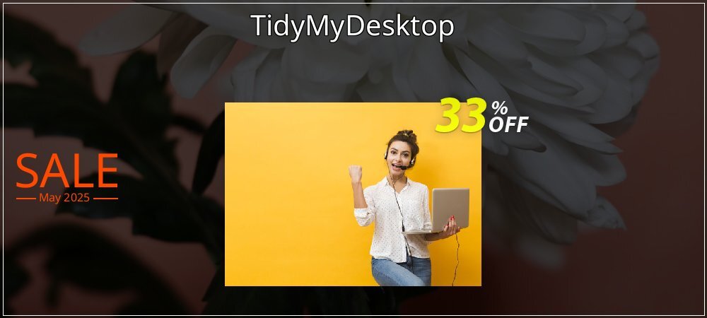 TidyMyDesktop coupon on Tell a Lie Day offer