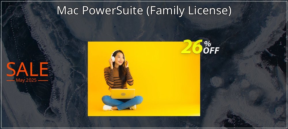 Mac PowerSuite - Family License  coupon on April Fools' Day offering sales