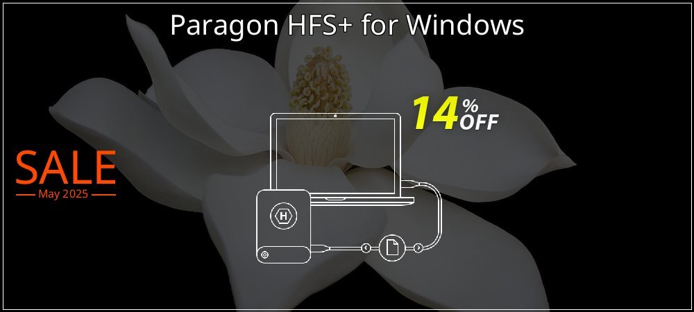 Paragon HFS+ for Windows coupon on April Fools Day deals