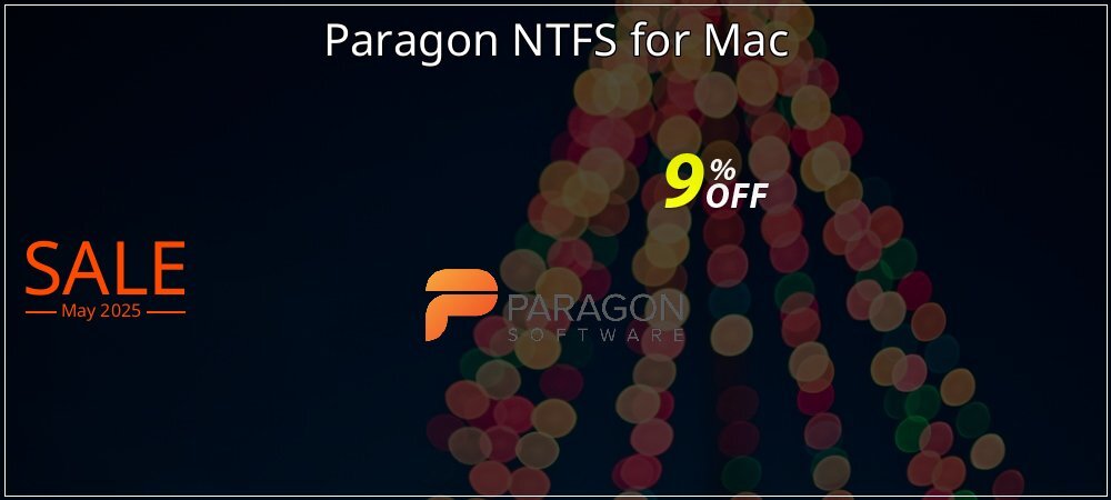 Paragon NTFS for Mac coupon on April Fools' Day discount