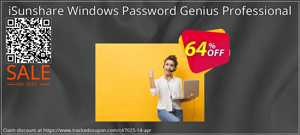iSunshare Windows Password Genius Professional coupon on World Password Day promotions
