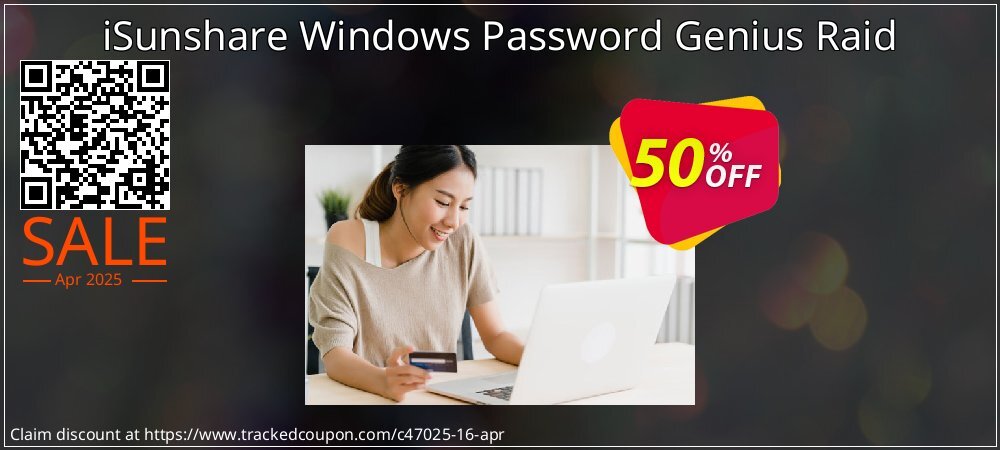 iSunshare Windows Password Genius Raid coupon on World Party Day sales